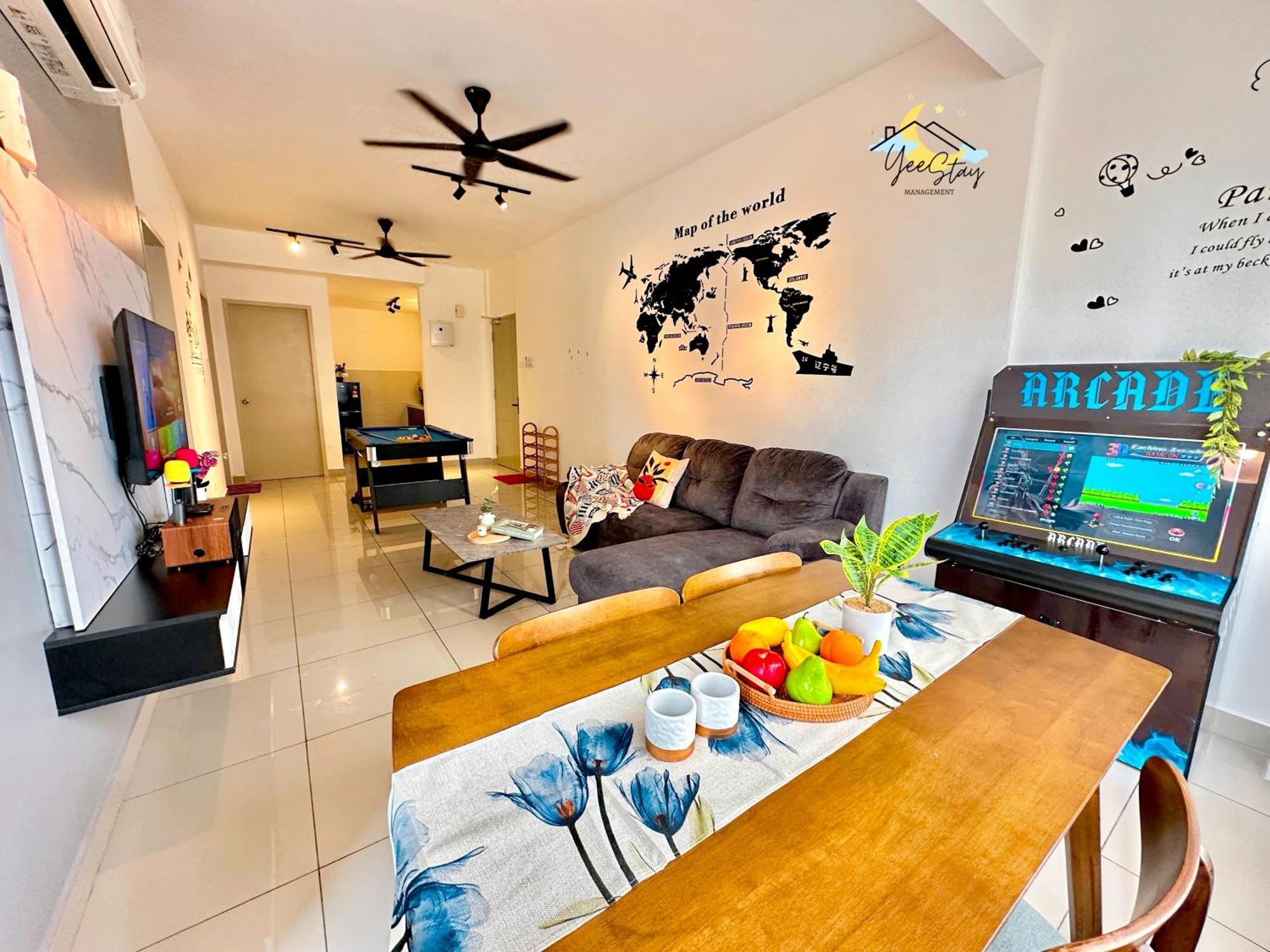 Seaview Poolview Cityview Baliresidence Video Game 5Minjonker Малакка Экстерьер фото