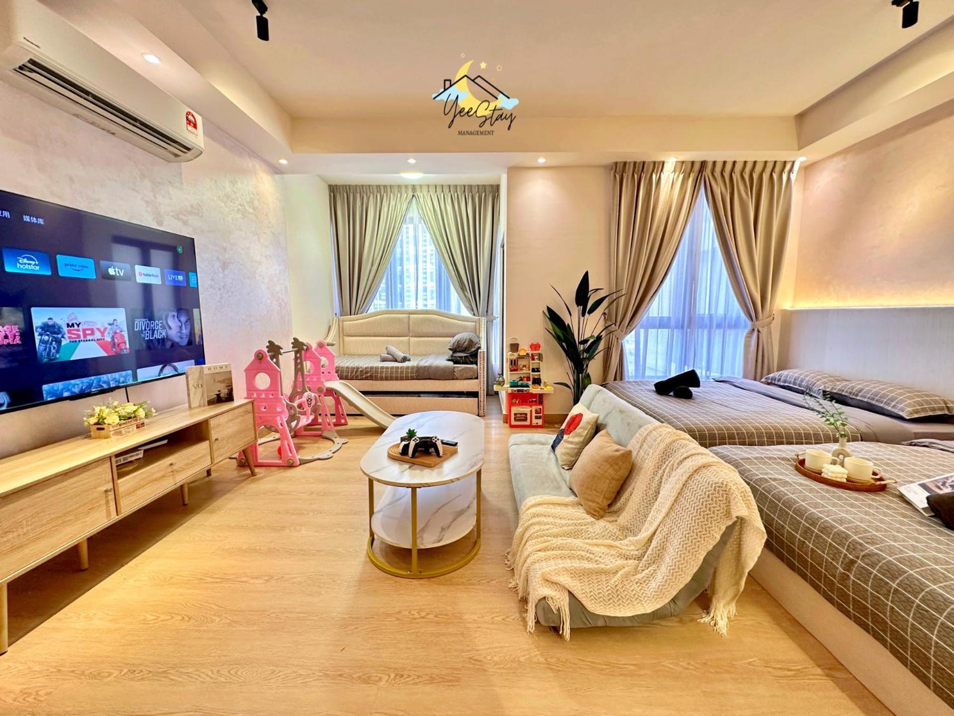 Seaview Poolview Cityview Baliresidence Video Game 5Minjonker Малакка Экстерьер фото