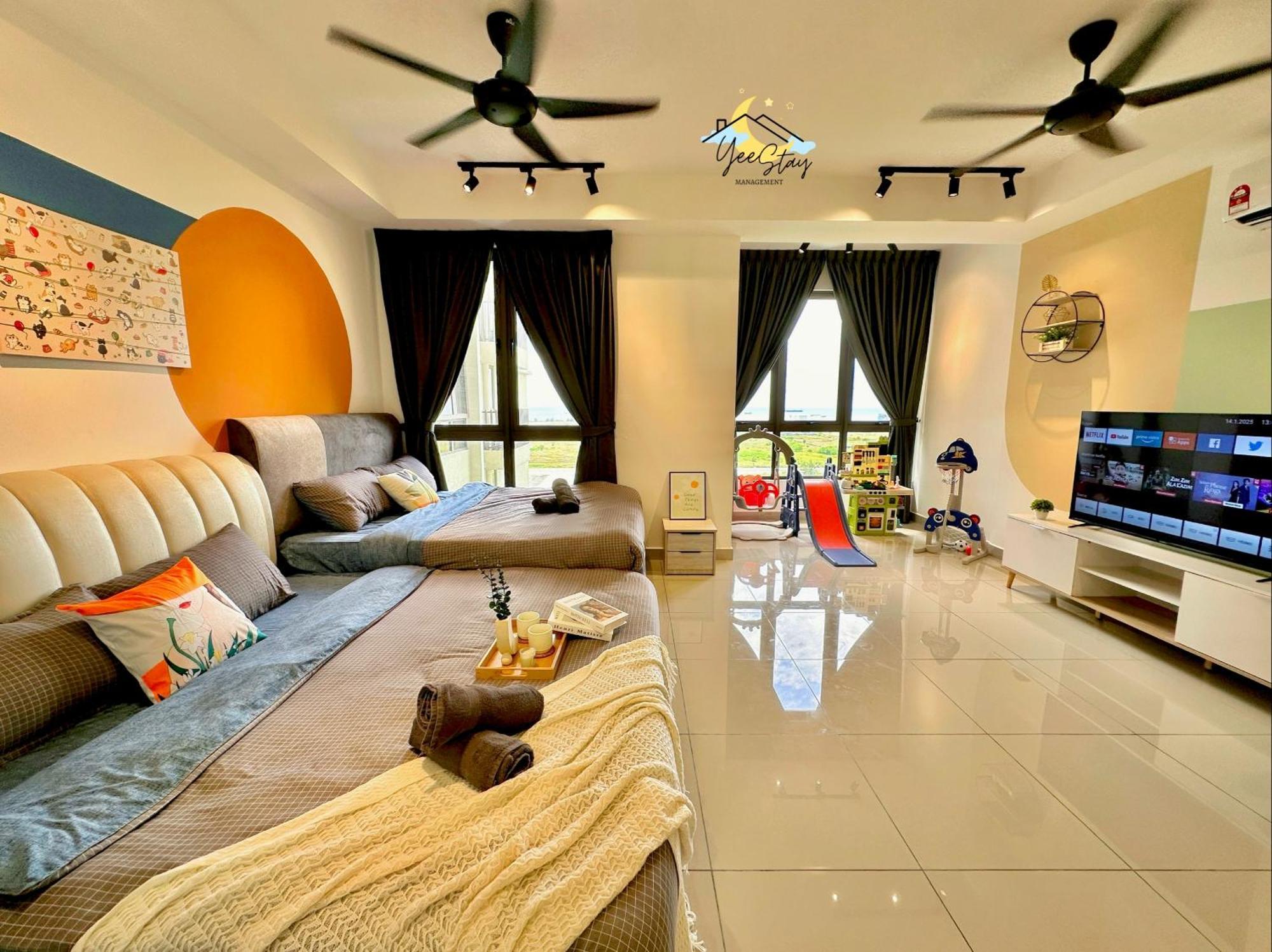 Seaview Poolview Cityview Baliresidence Video Game 5Minjonker Малакка Экстерьер фото