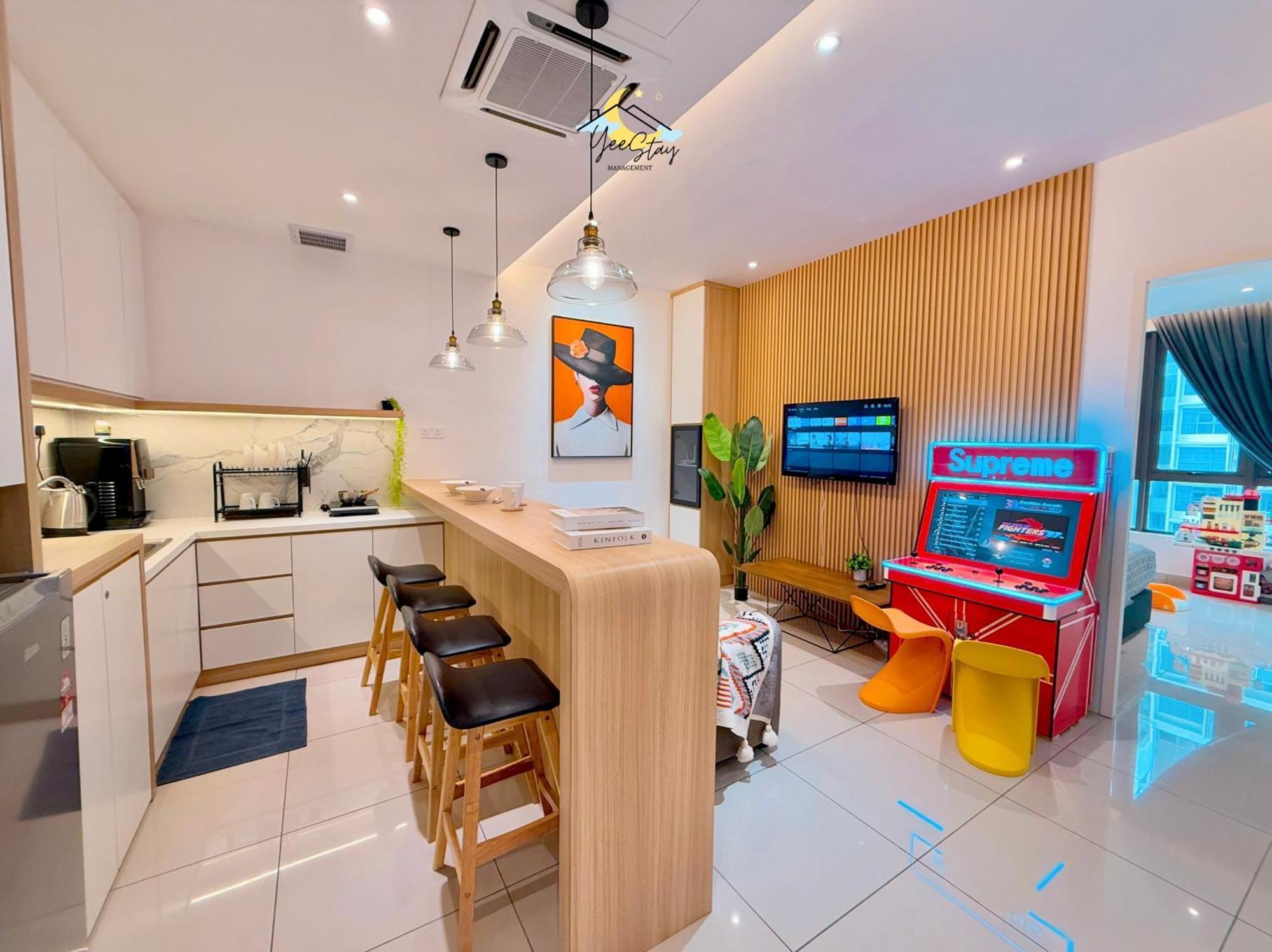 Seaview Poolview Cityview Baliresidence Video Game 5Minjonker Малакка Экстерьер фото