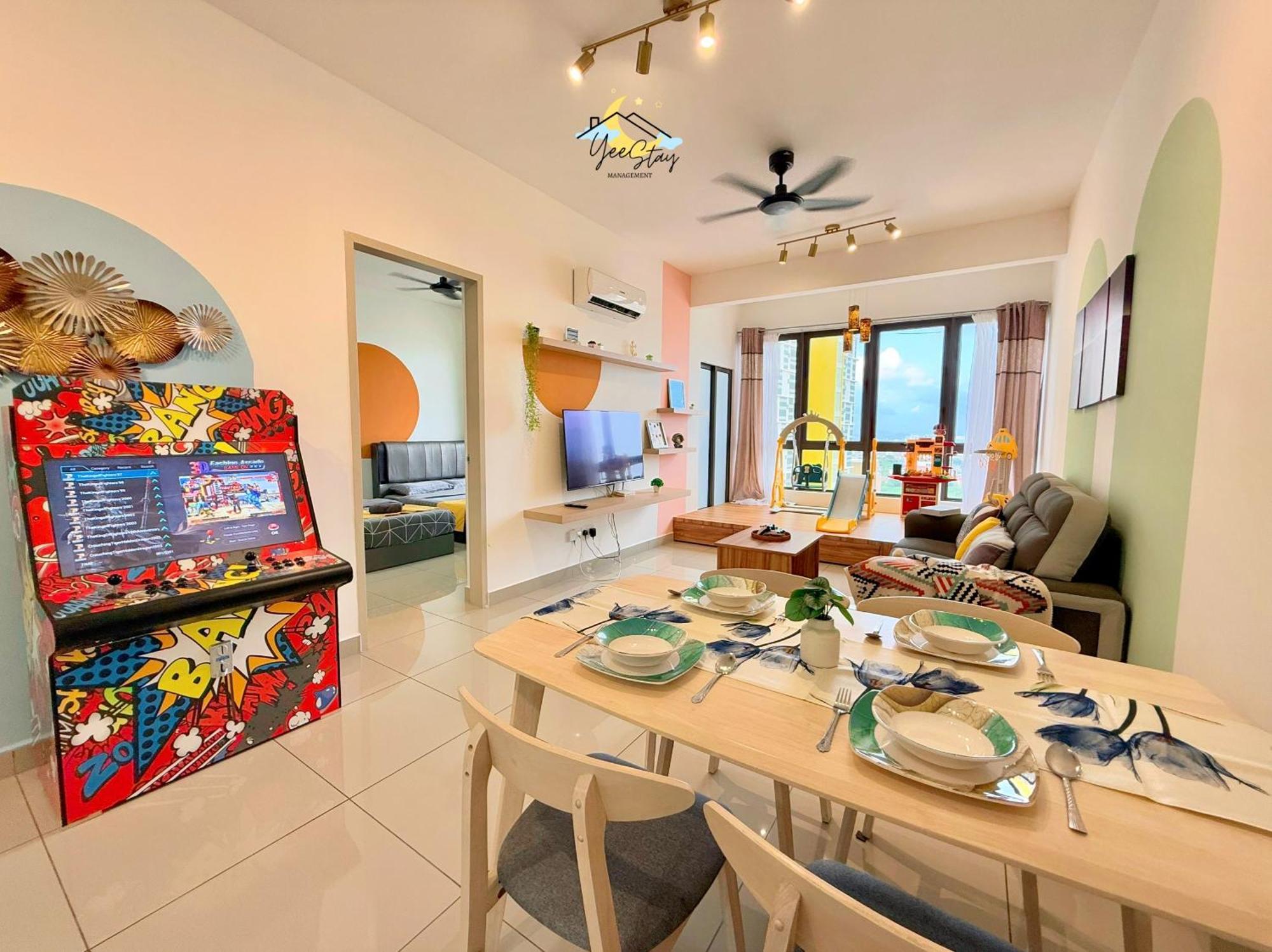 Seaview Poolview Cityview Baliresidence Video Game 5Minjonker Малакка Экстерьер фото